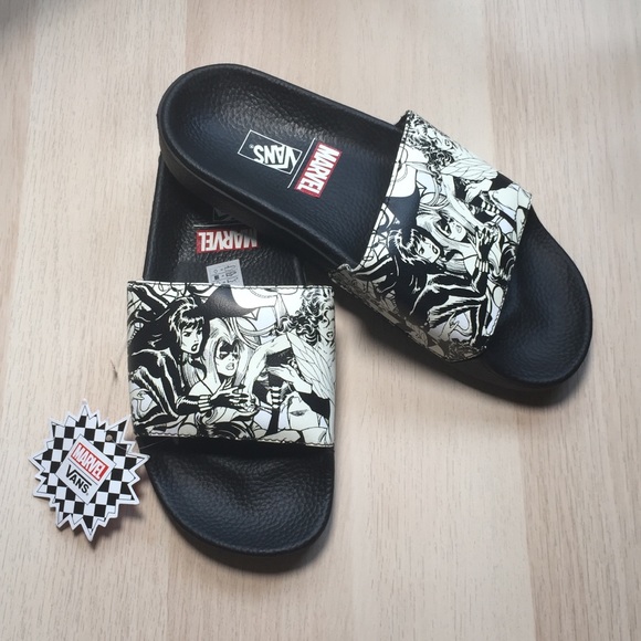 vans marvel sandals